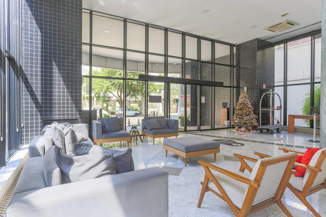 Elegant Flat Jardins - Garagem, Ar Cod, Hotel Сао Паоло Екстериор снимка